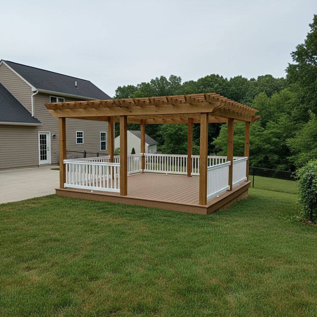 Screened Porches & Covered Decks completed by New Look Deck Inc in Bryant, AR