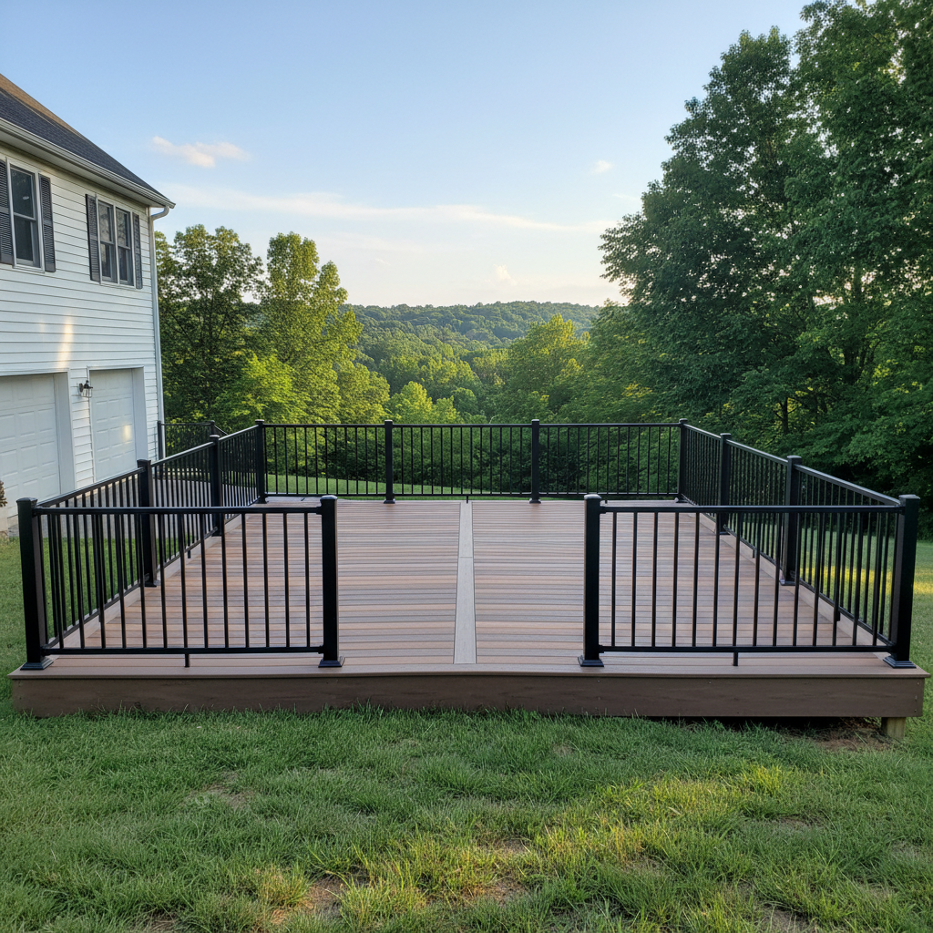 Deck Staining & Sealing completed by New Look Deck Inc in Conway, AR