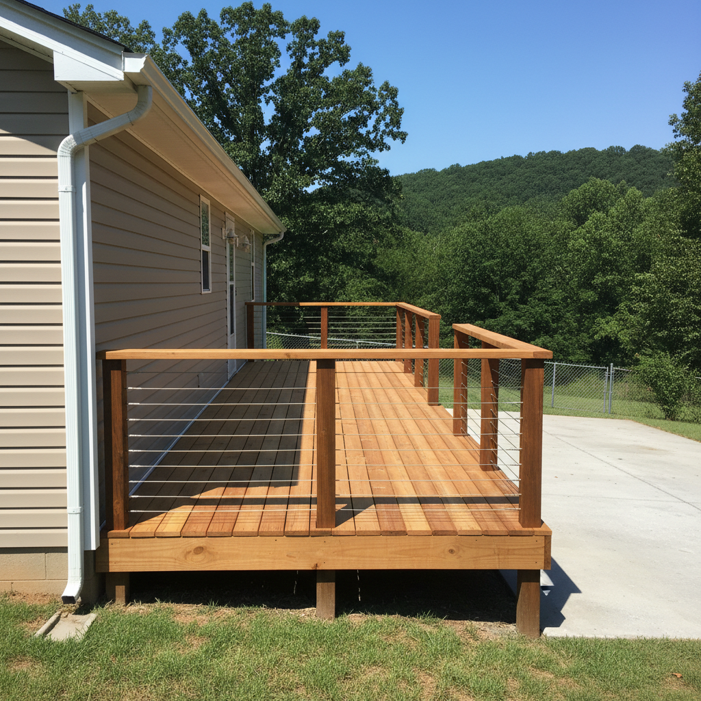 Deck Replacement completed by New Look Deck Inc in Benton, AR