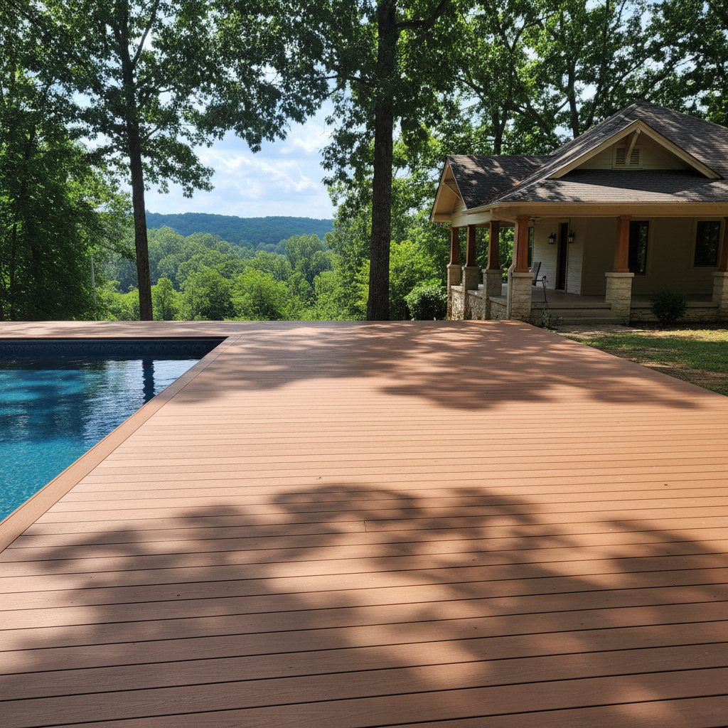 Deck Repair completed by New Look Deck Inc in Vilonia, AR